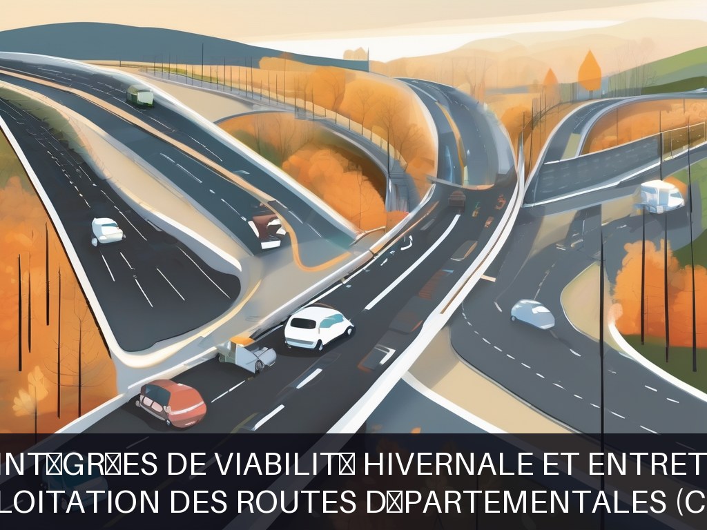 Illustration pour Centre d'Exploitation des Routes Départementales (CERD) de Passy: Solutions intégrées de viabilité hivernale et entretien routier (Opportunité Urgente