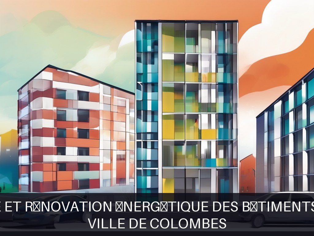 Illustration pour Ville de Colombes: Maintenance et rénovation énergétique des bâtiments communaux