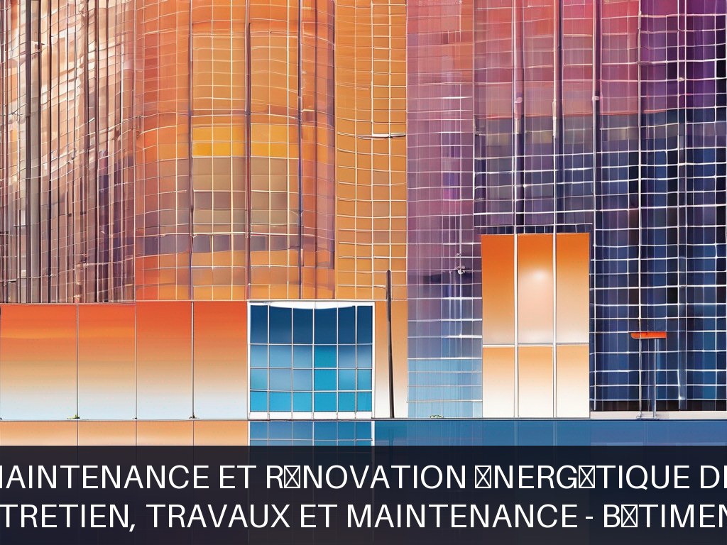 Illustration pour Division entretien, travaux et maintenance - bâtiments publics: Optimisation de la maintenance et rénovation énergétique des bâtiments publics