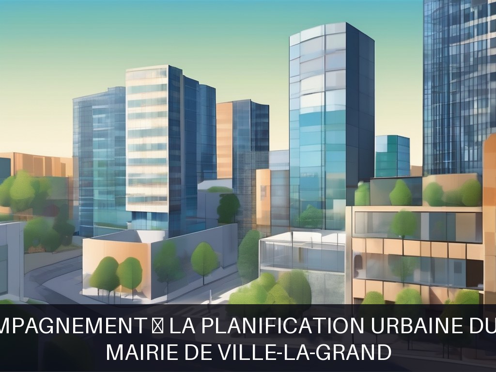 Illustration pour Mairie de Ville-la-Grand: Accompagnement à la planification urbaine durable