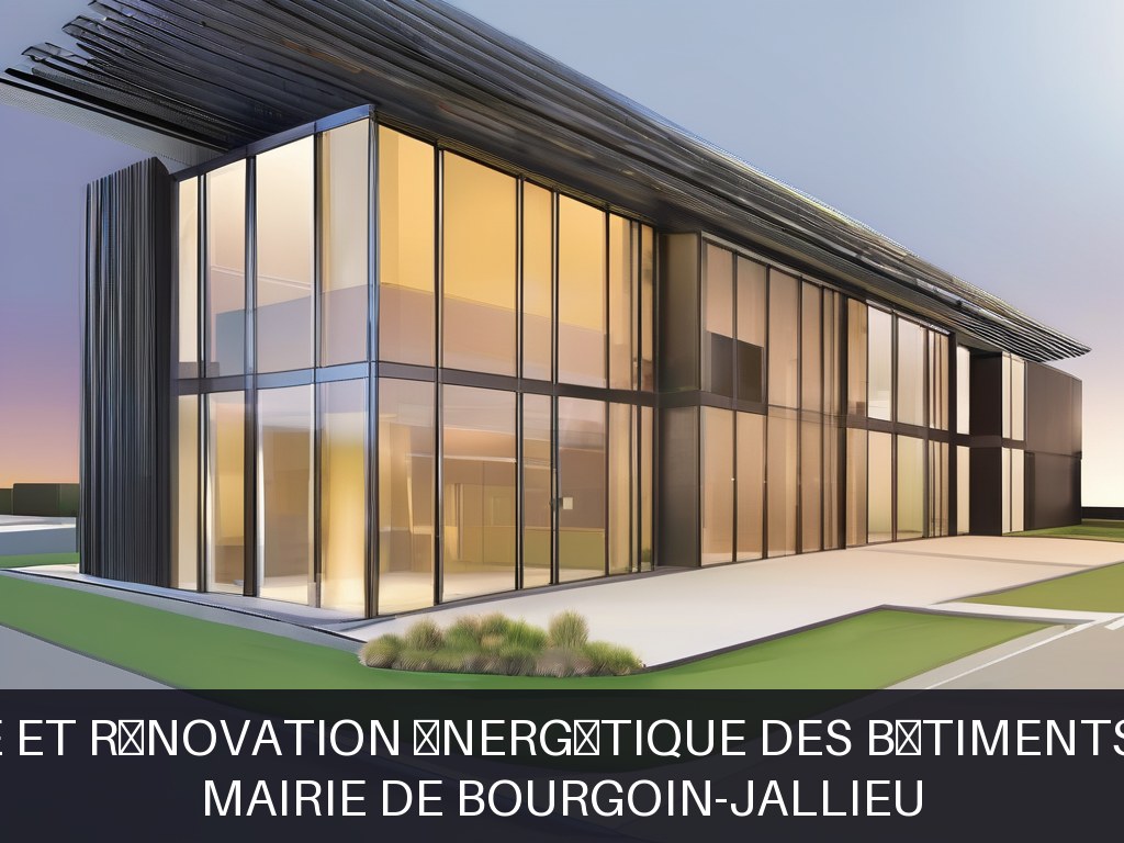 Illustration pour Mairie de Bourgoin-Jallieu: Maintenance et rénovation énergétique des bâtiments communaux