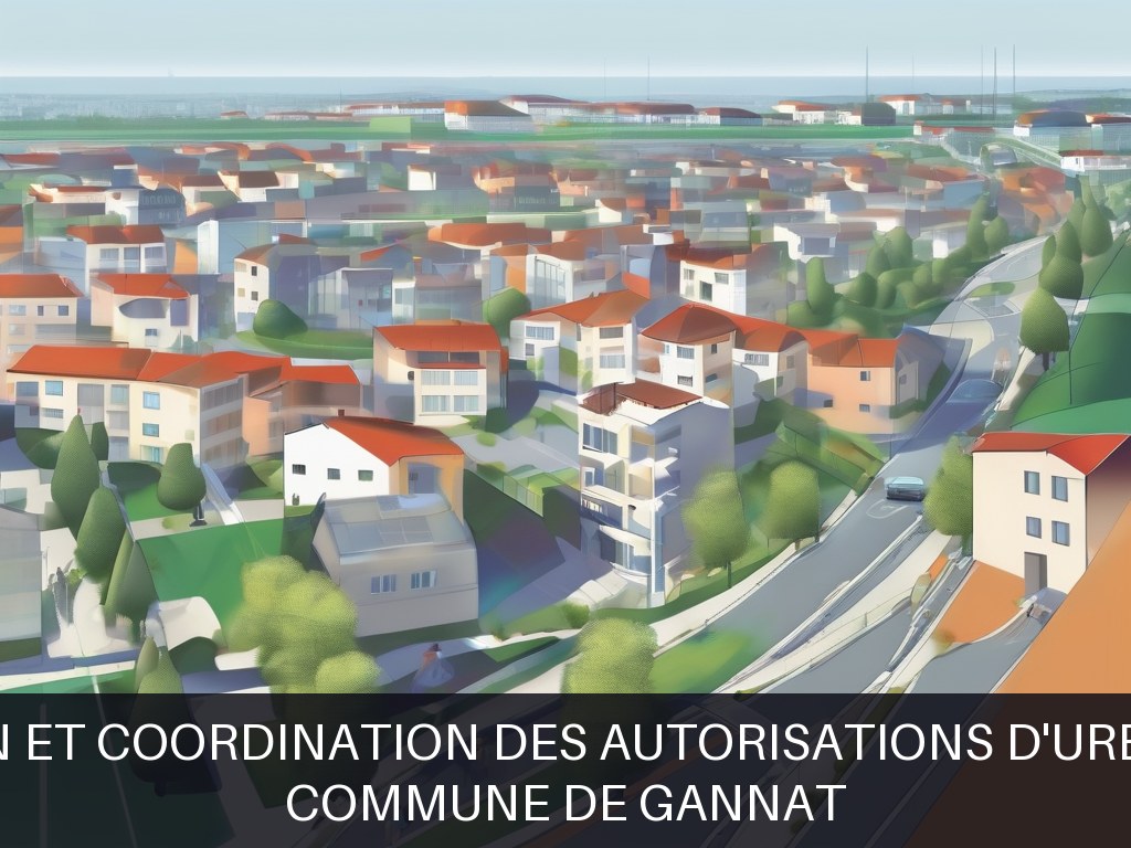 Illustration pour Commune de Gannat: Gestion et coordination des autorisations d'urbanisme (Potentiel à Court Terme)