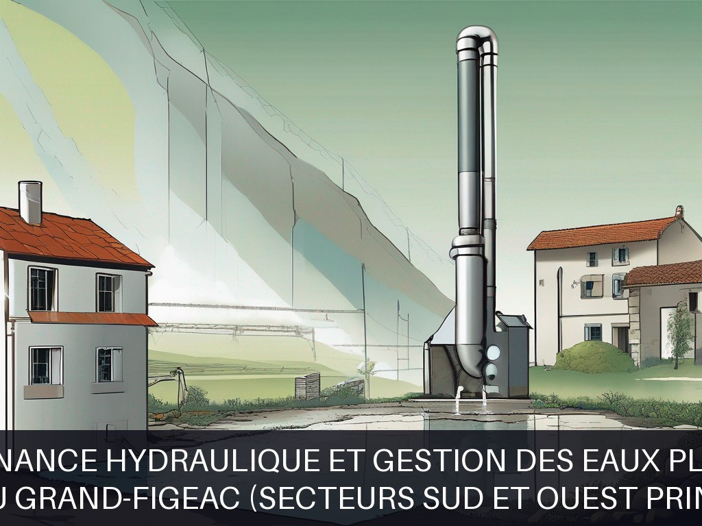 Illustration pour Territoire du Grand-Figeac (secteurs Sud et Ouest principalement): Maintenance hydraulique et gestion des eaux pluviales