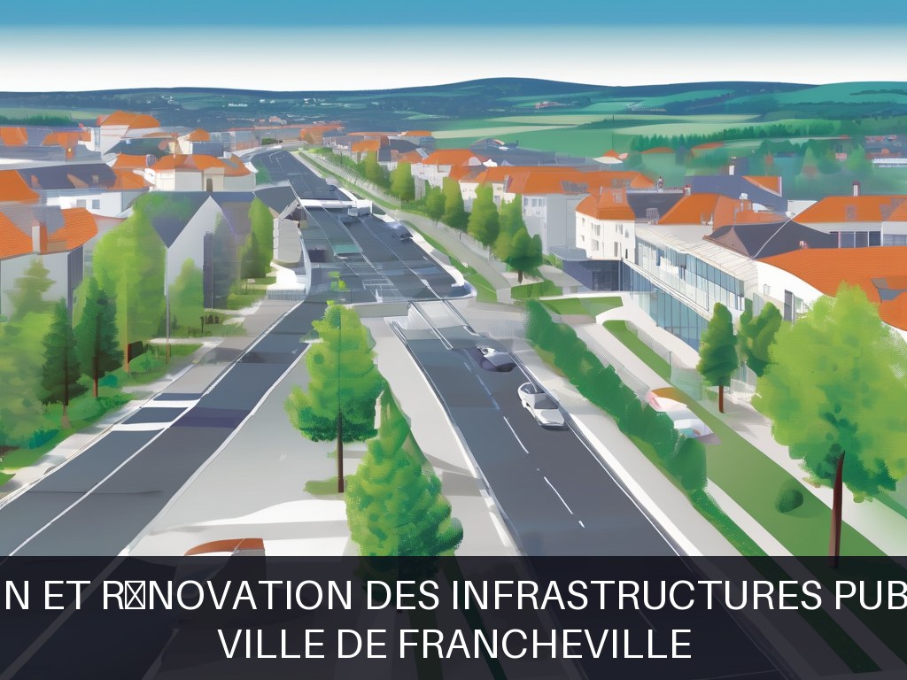 Illustration pour Ville de Francheville: Gestion et Rénovation des Infrastructures Publiques