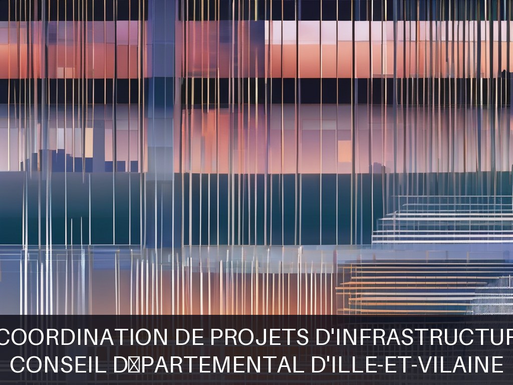 Illustration pour Conseil Départemental d'Ille-et-Vilaine: Pilotage et coordination de projets d'infrastructures durables