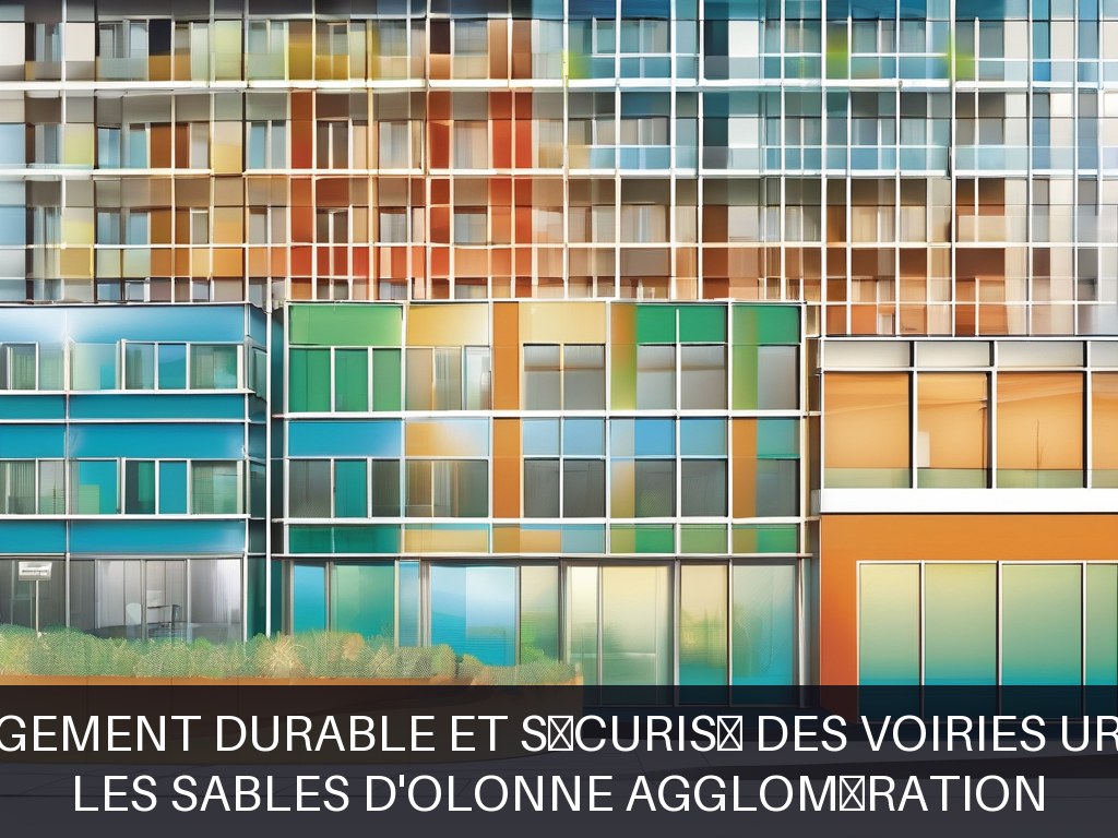 Illustration pour Les Sables d'Olonne Agglomération: Aménagement durable et sécurisé des voiries urbaines