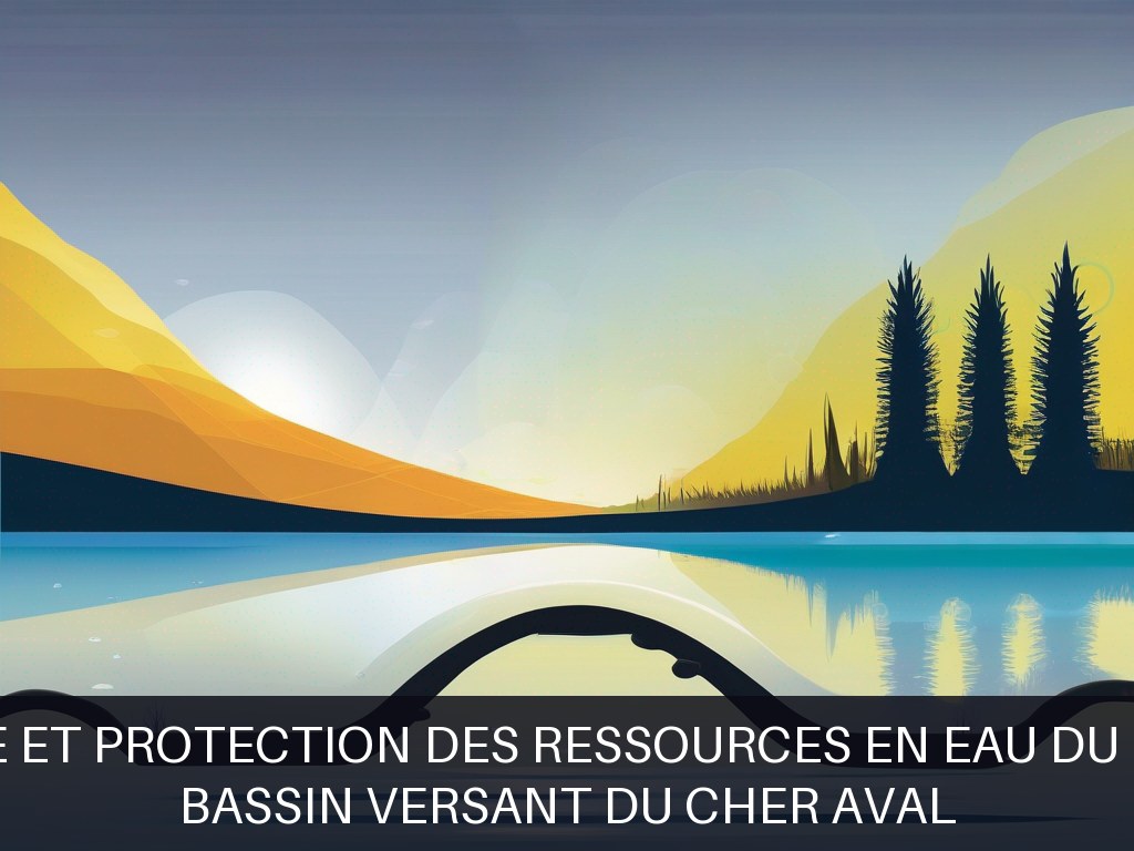 Illustration pour Bassin versant du Cher aval: Gestion intégrée et protection des ressources en eau du bassin Cher aval