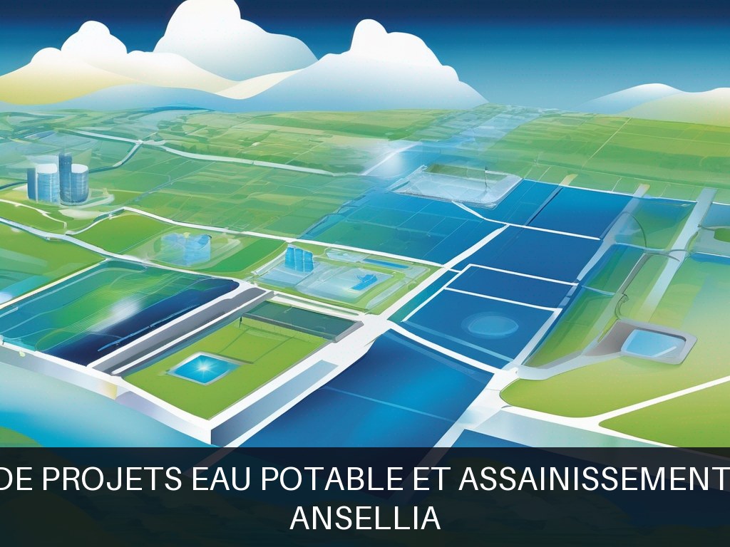 Illustration pour Ansellia: Pilotage de projets eau potable et assainissement durables