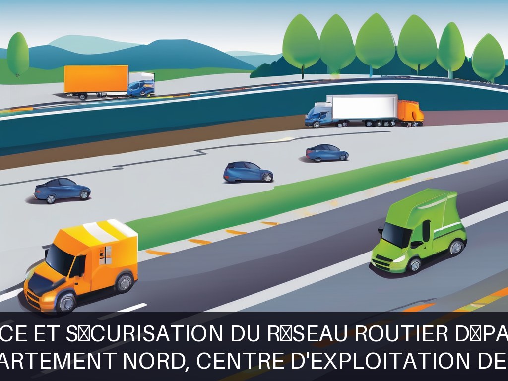 Illustration pour Maison du département Nord, Centre d'exploitation de Magnac-Laval: Maintenance et sécurisation du réseau routier départemental