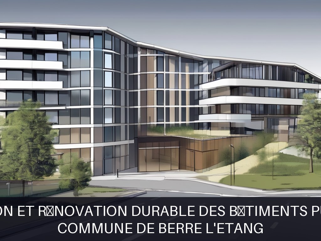 Illustration pour Commune de Berre l'Etang: Gestion et rénovation durable des bâtiments publics