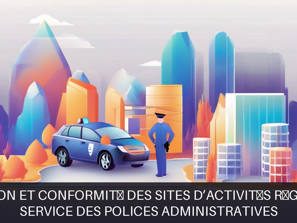 Illustration pour Service des polices administratives: Sécurisation et conformité des sites d’activités réglementées