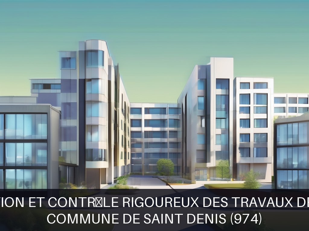 Illustration pour Commune de Saint Denis (974): Coordination et contrôle rigoureux des travaux de proximité