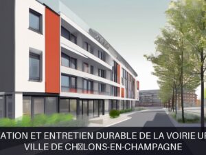Illustration pour Ville de Châlons-en-Champagne: Rénovation et entretien durable de la voirie urbaine