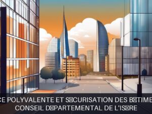 Illustration pour Conseil Départemental de l'Isère: Maintenance polyvalente et sécurisation des bâtiments publics