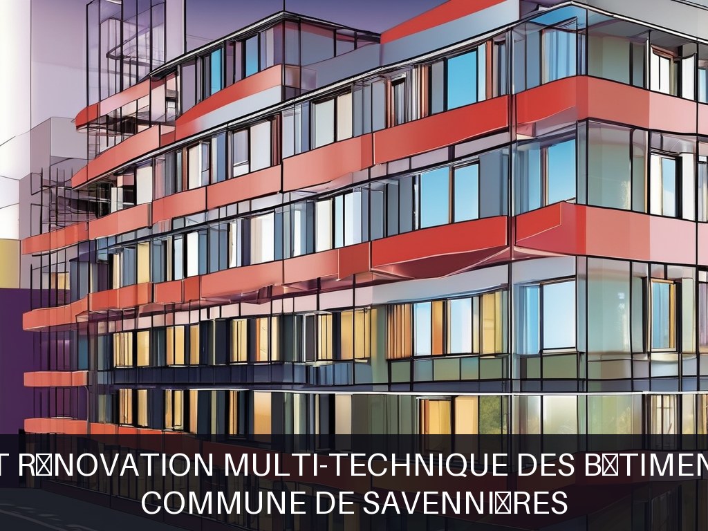 Illustration pour Commune de Savennières: Maintenance et rénovation multi-technique des bâtiments communaux