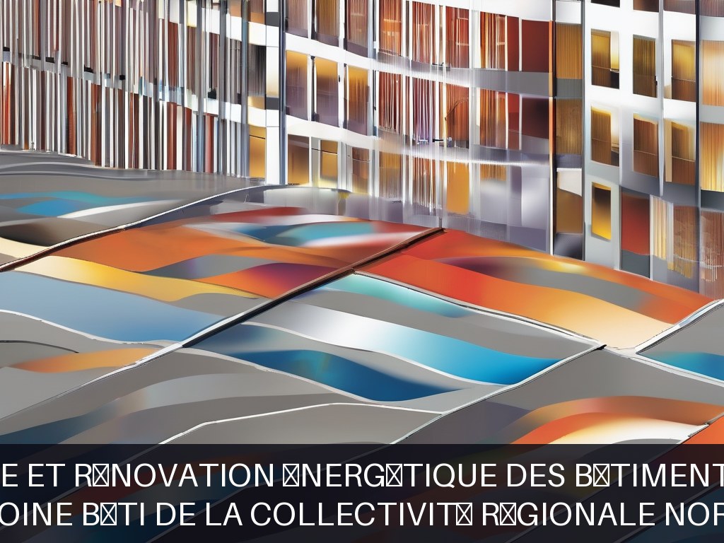 Illustration pour Patrimoine bâti de la collectivité régionale normande: Maintenance et rénovation énergétique des bâtiments régionaux
