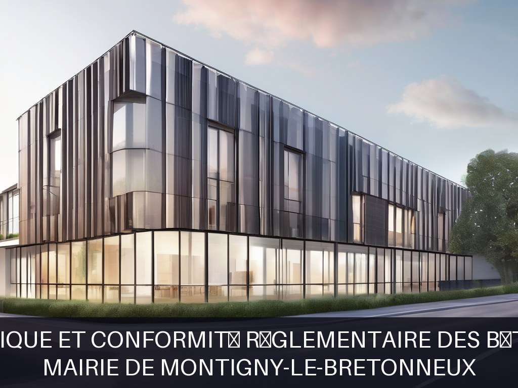 Illustration pour Mairie de MONTIGNY-LE-BRETONNEUX: Rénovation énergétique et conformité réglementaire des bâtiments communaux