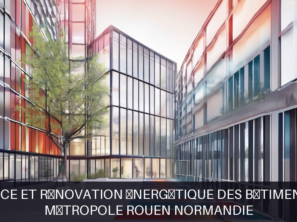 Illustration pour Métropole Rouen Normandie: Maintenance et rénovation énergétique des bâtiments publics