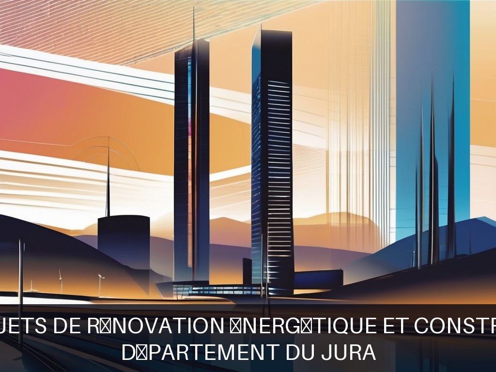 Illustration pour Département du Jura: Pilotage de projets de rénovation énergétique et construction durable