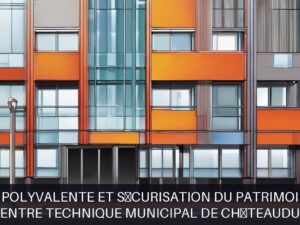Illustration pour Centre technique municipal de Châteaudun: Maintenance polyvalente et sécurisation du patrimoine communal