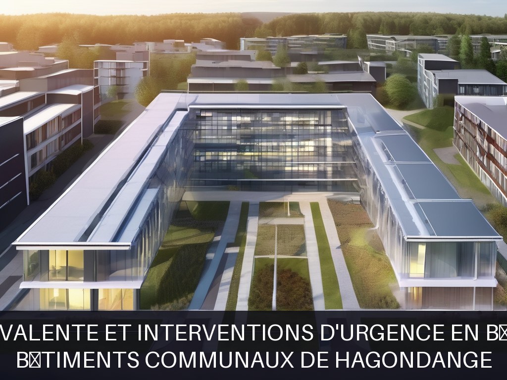 Illustration pour Bâtiments communaux de Hagondange: Maintenance polyvalente et interventions d'urgence en bâtiment communal
