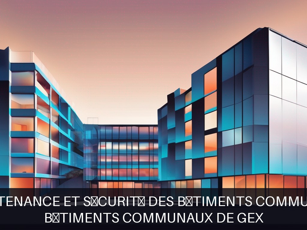 Illustration pour Bâtiments communaux de GEX: Maintenance et sécurité des bâtiments communaux