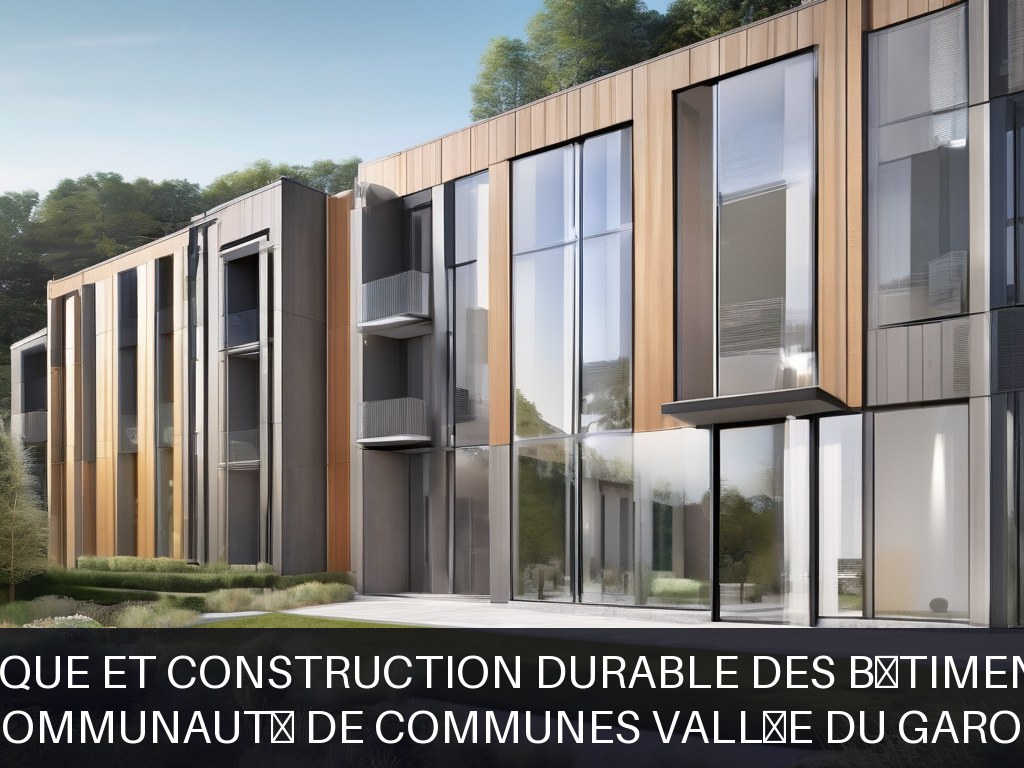 Illustration pour Communauté de Communes Vallée du Garon: Rénovation énergétique et construction durable des bâtiments communautaires (Potentiel à Court Terme)