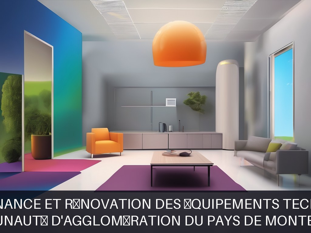 Illustration pour Communauté d'Agglomération du Pays de Montbéliard: Maintenance et rénovation des équipements techniques