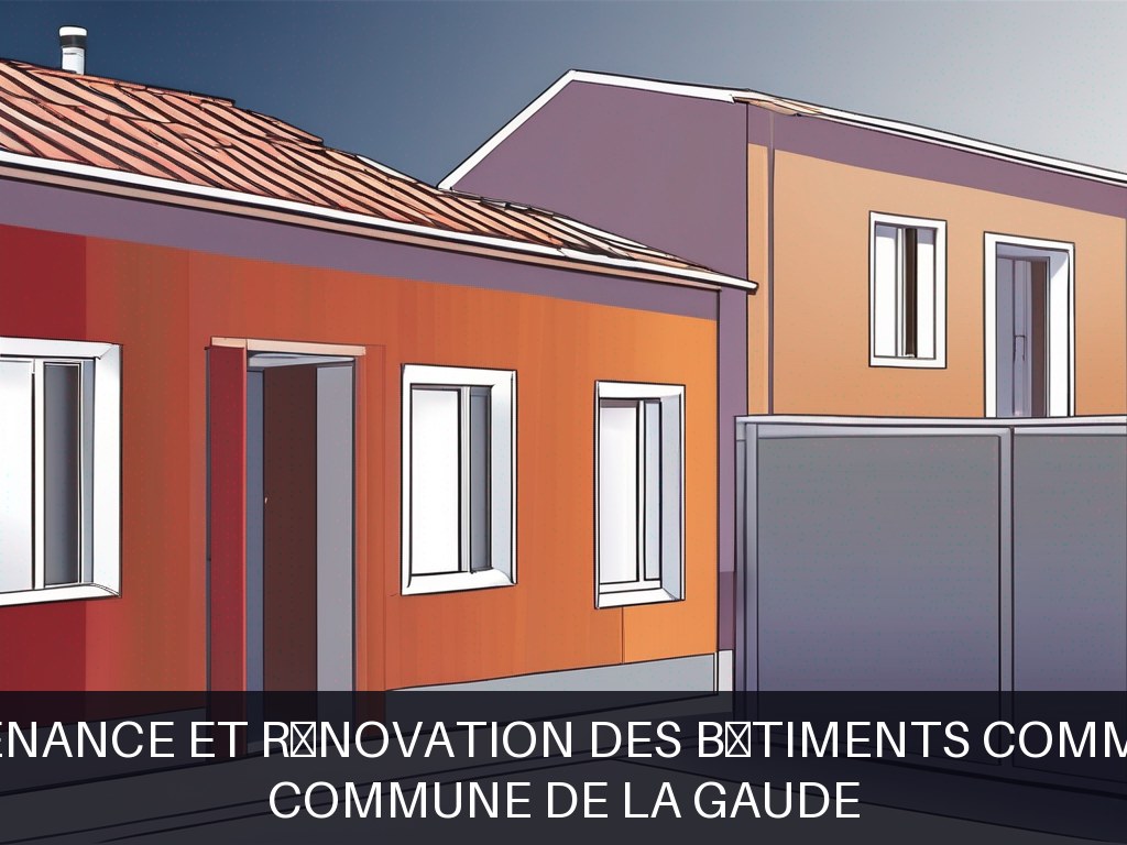 Illustration pour Commune de La Gaude: Maintenance et rénovation des bâtiments communaux