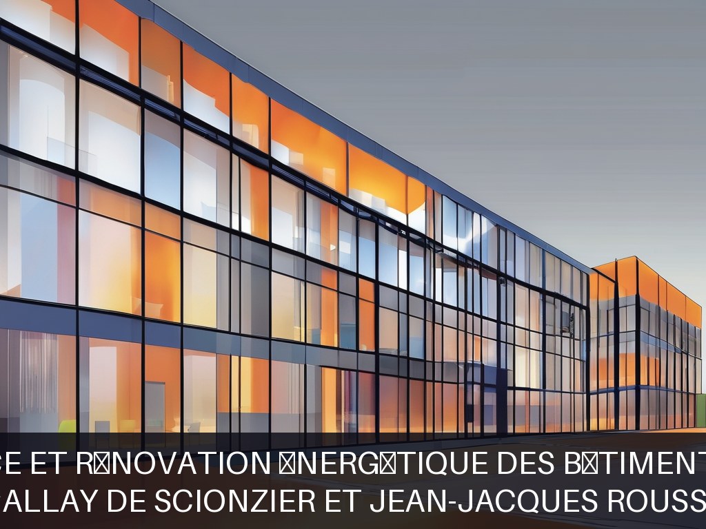 Illustration pour Établissements Jean-Jacques GALLAY de Scionzier et Jean-Jacques ROUSSEAU de Saint Julien en Genevois: Maintenance et rénovation énergétique des bâtime